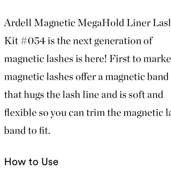 Ardell Magnetic MegaHold Liner & Lash Kit - Picture 6 of 6